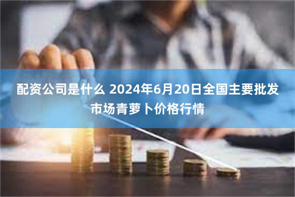 配资公司是什么 2024年6月20日全国主要批发市场青萝卜价格行情