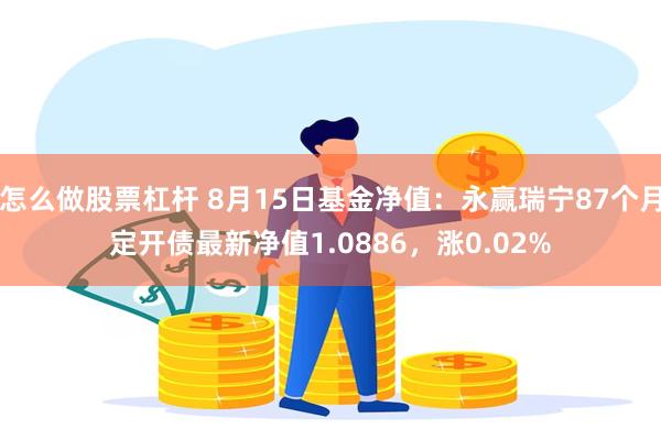 怎么做股票杠杆 8月15日基金净值：永赢瑞宁87个月定开债最新净值1.0886，涨0.02%