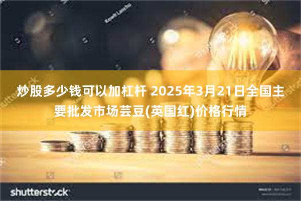 炒股多少钱可以加杠杆 2025年3月21日全国主要批发市场芸豆(英国红)价格行情